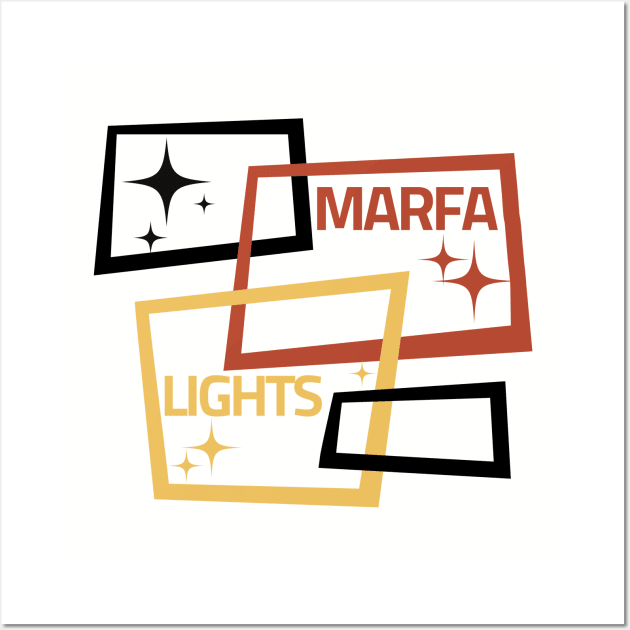 Marfa Lights Wall Art by wanderingteez